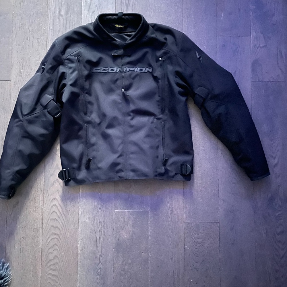 Scorpion Mens Black Performance Motorcycle Jacket